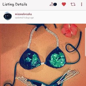 Competition bikini  (This lady is a fraud)